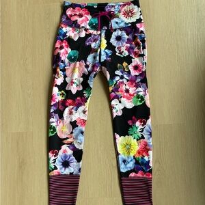 Old Navy Colorful Floral Leggings